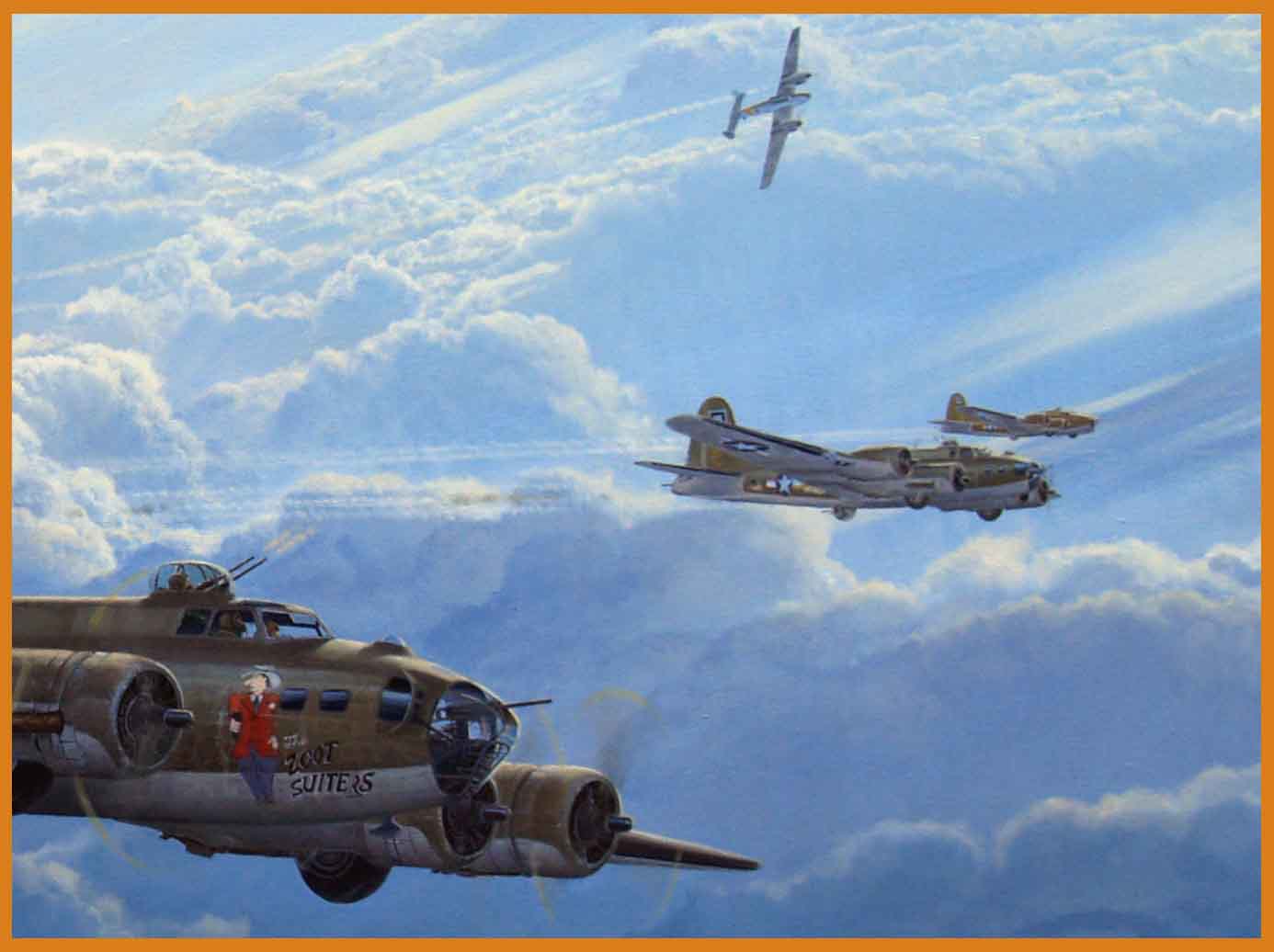 B-17 painting