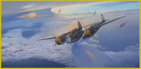 P-38 Lightning art