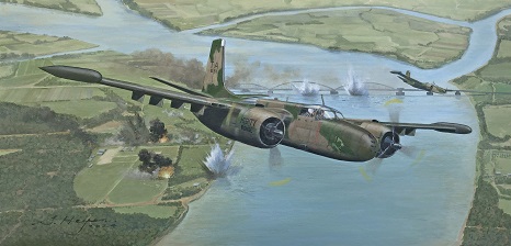 B-26K painting