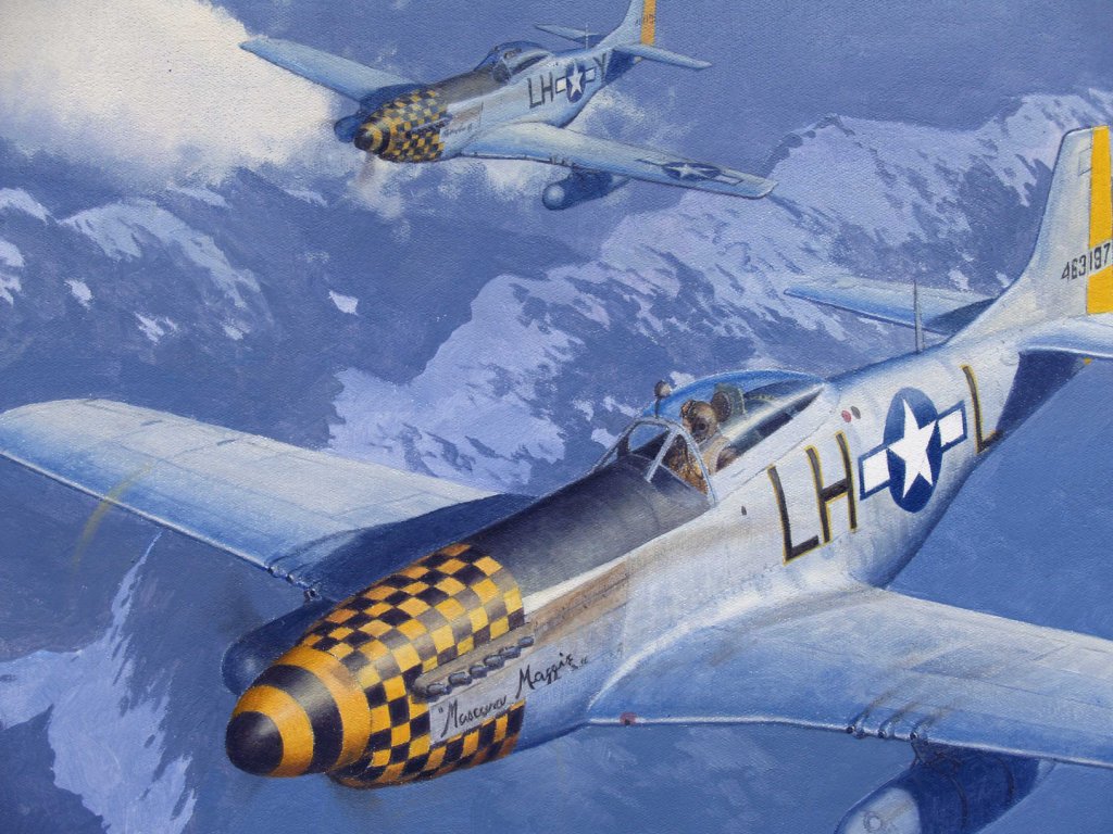P-51D painting