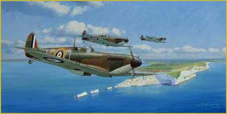 Spitfire Aviation Art