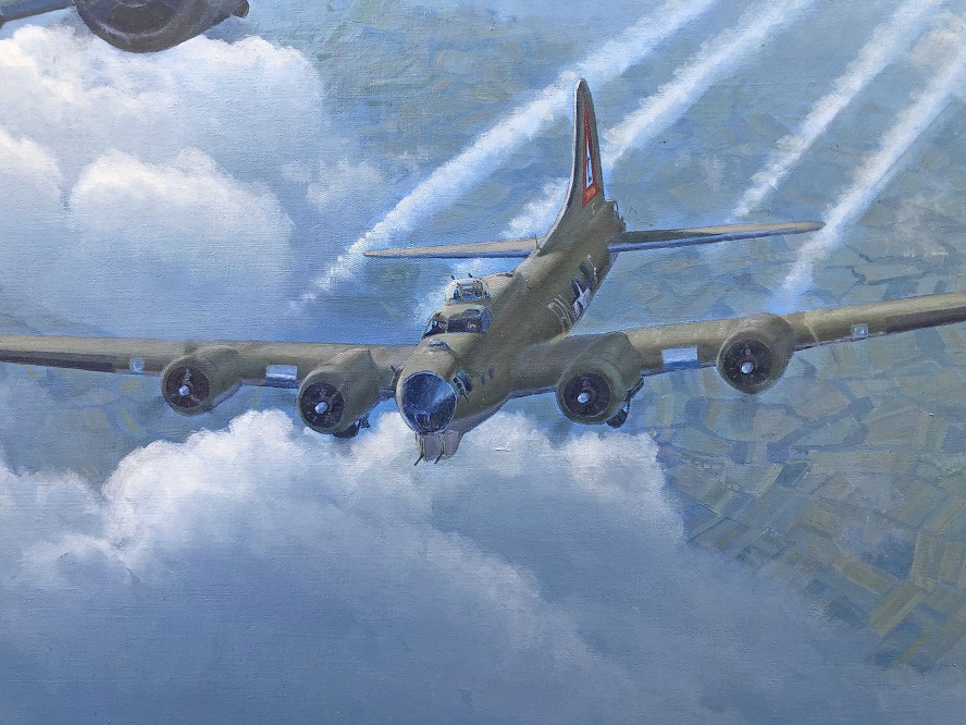 B-17 painting