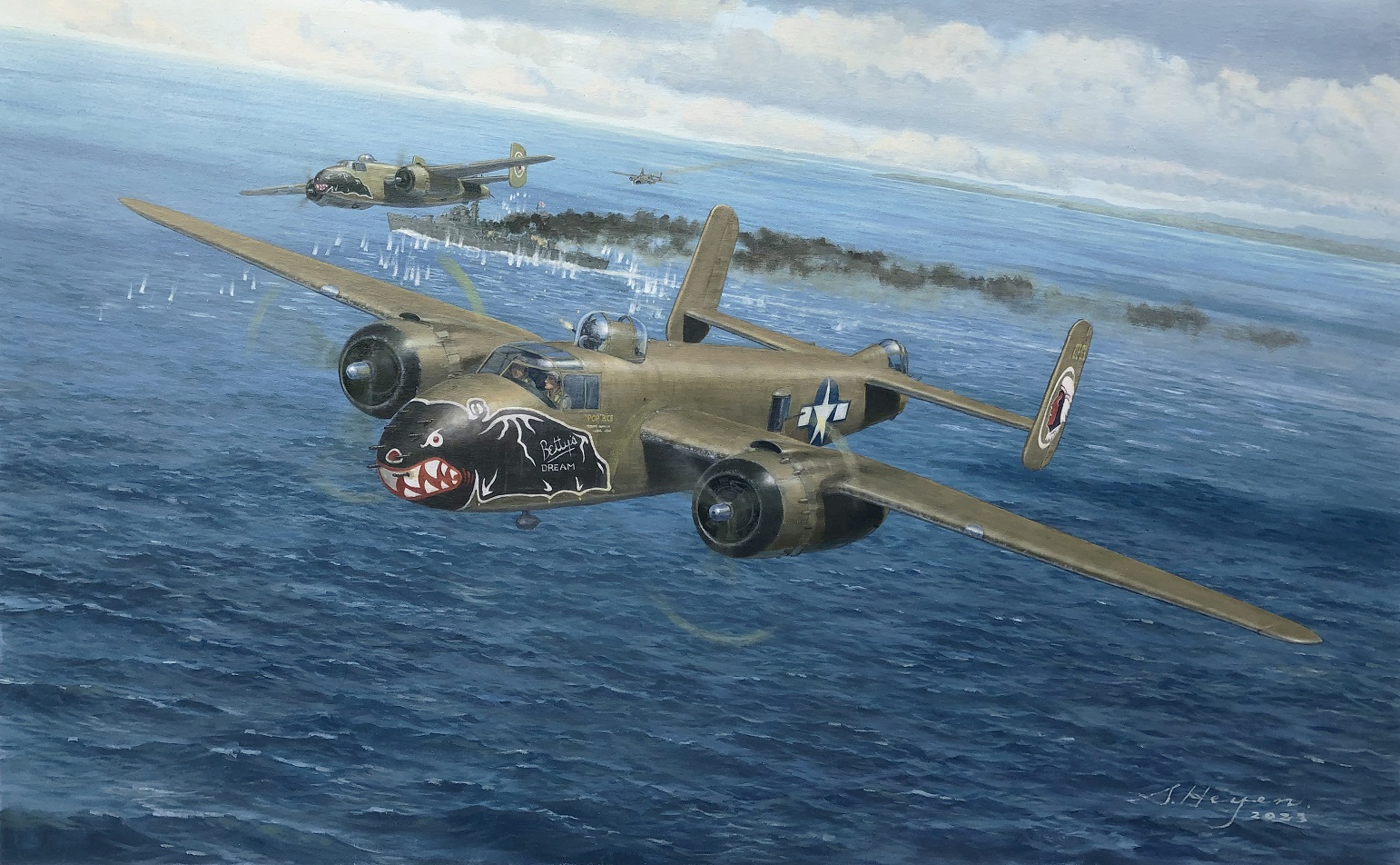 Aviation art by Steven Heyen