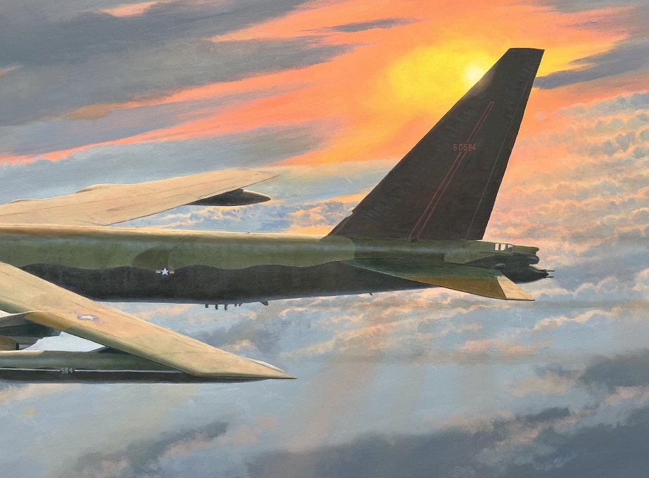 B-52 aviation art