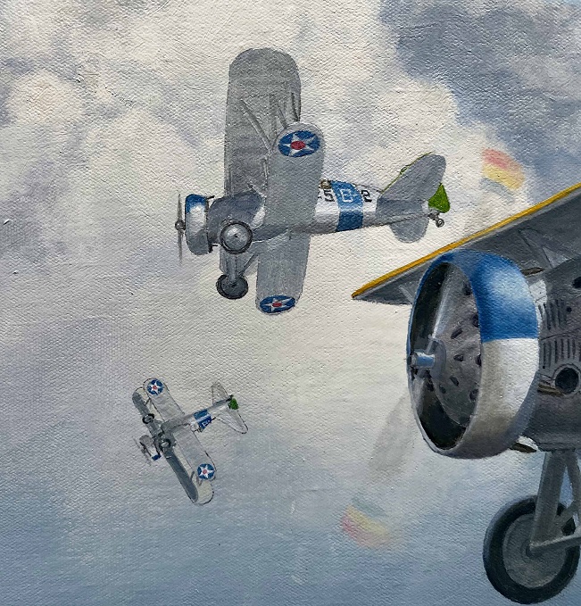 Boeing F4B-4 painting