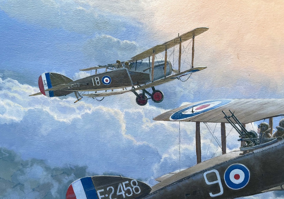 Aviation painting