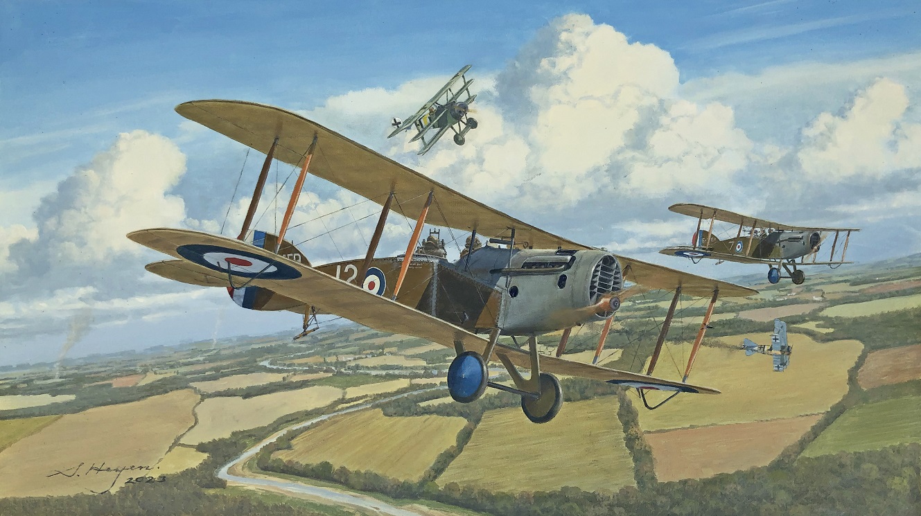 Bristol Fighter painting