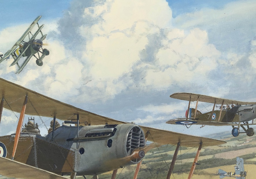 Aviation painting