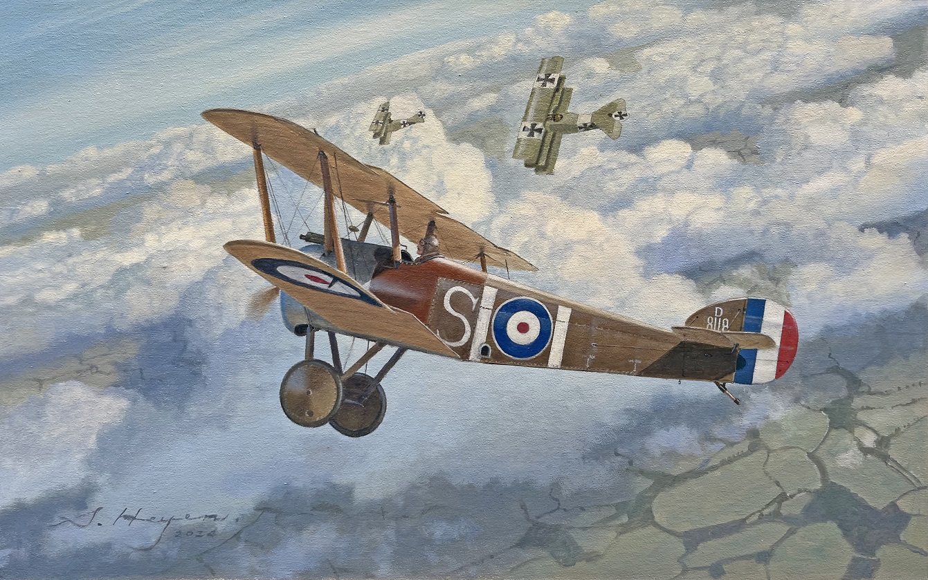 Sopwith Camel painting