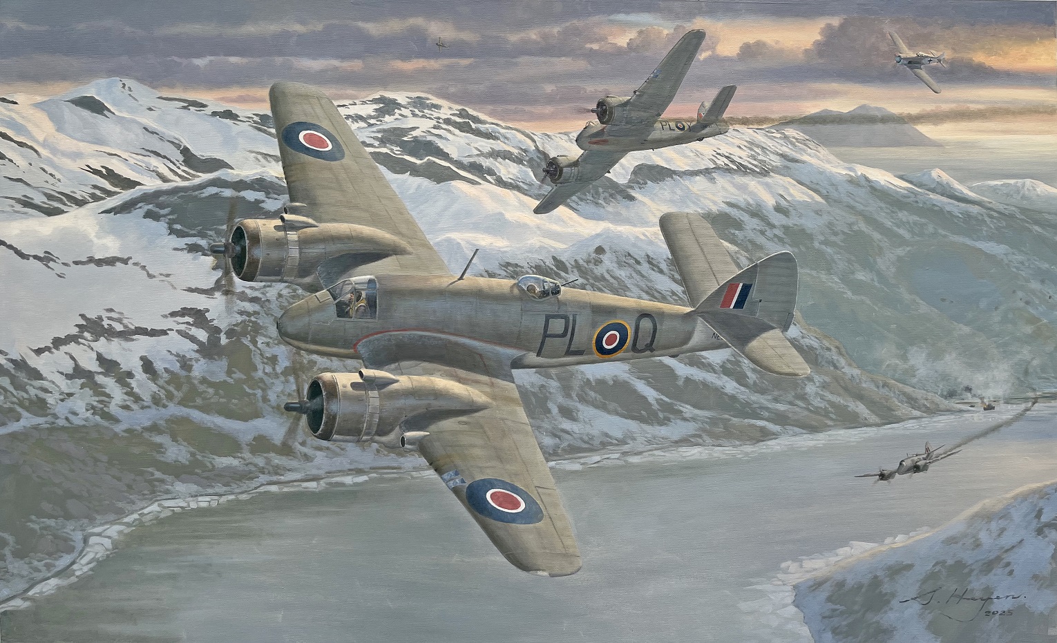 Beaufighter painting