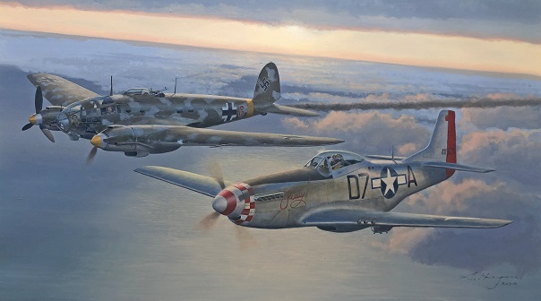 Commissioned aviation art