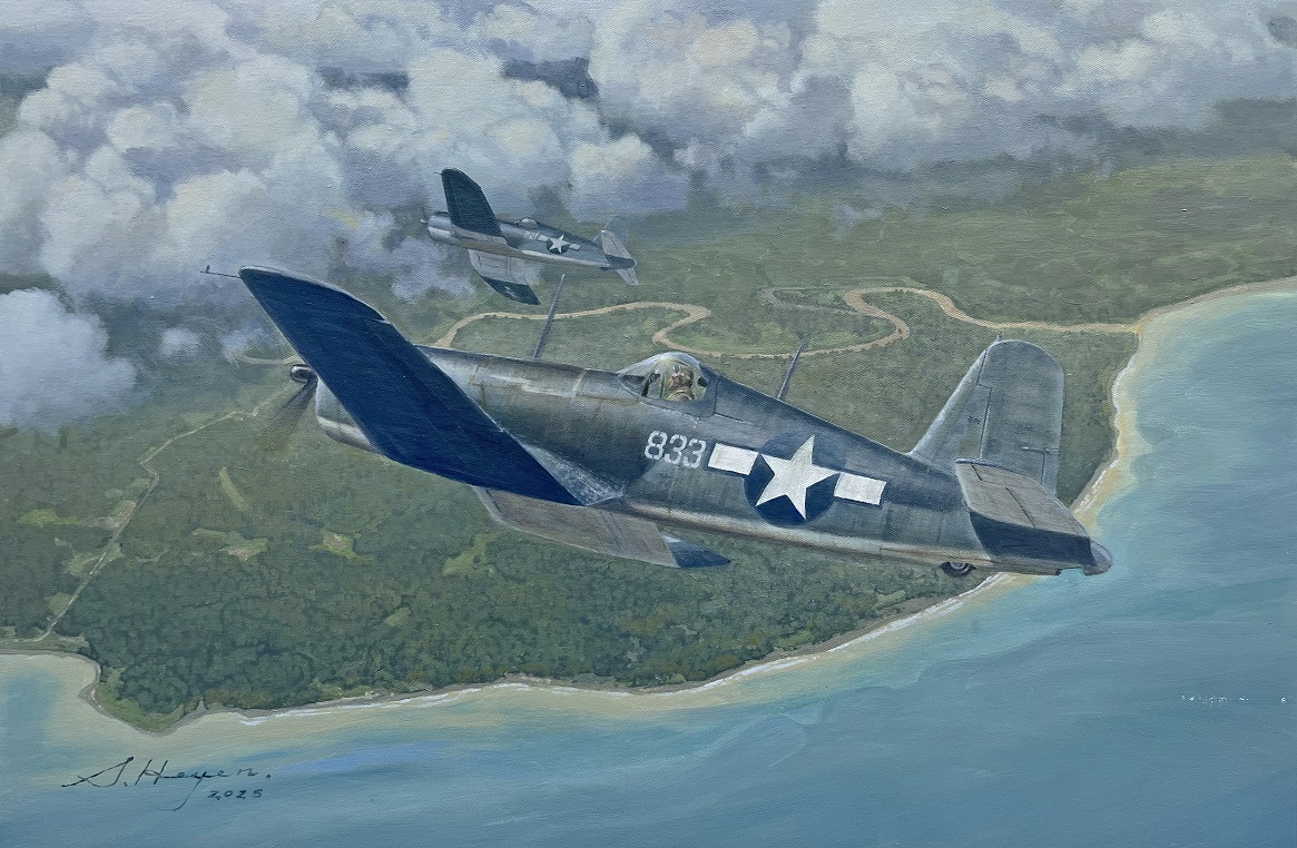F4U1-A Corsair painting