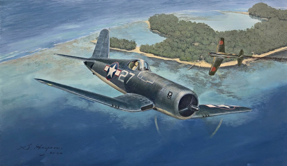 F4U1-A Corsair painting