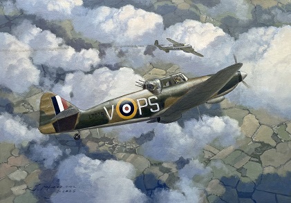 Defialnt 264 Squadron painting