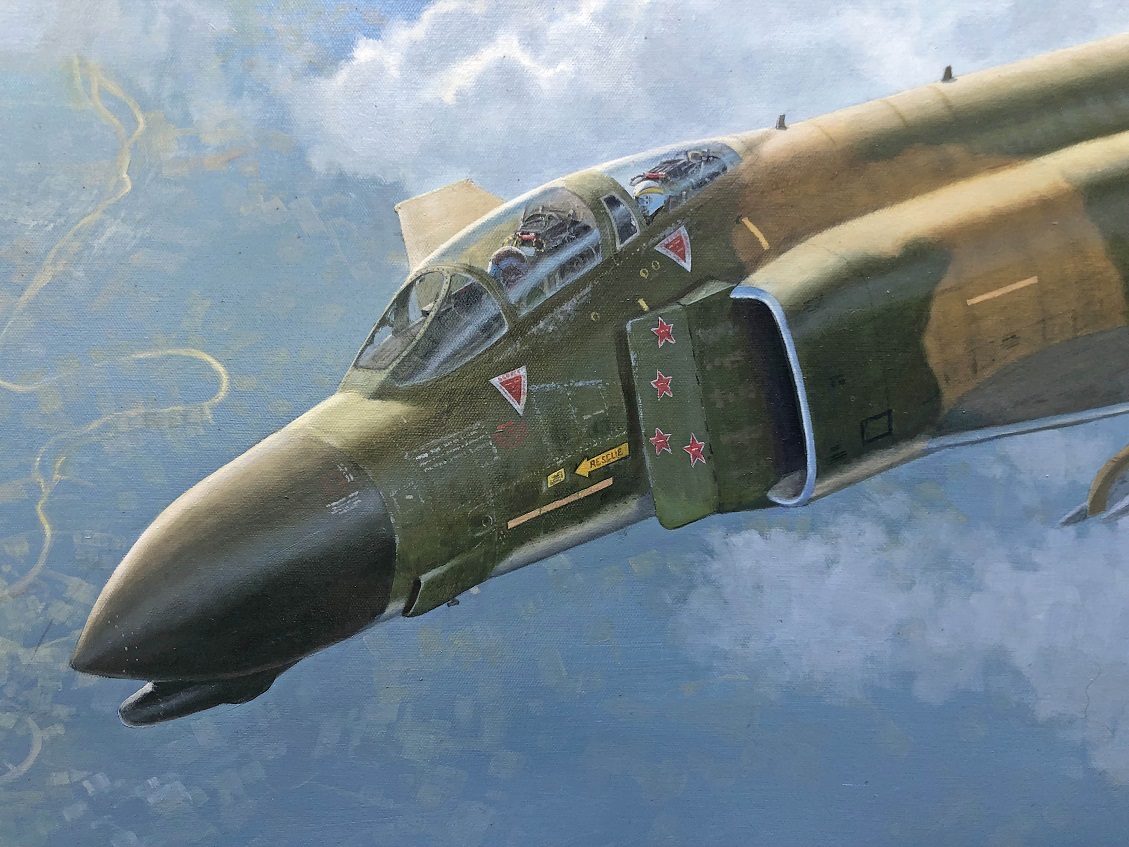 F-4 Phantom aviation art art
