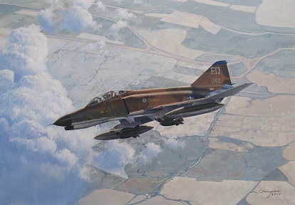 F-4E Phantom Print
