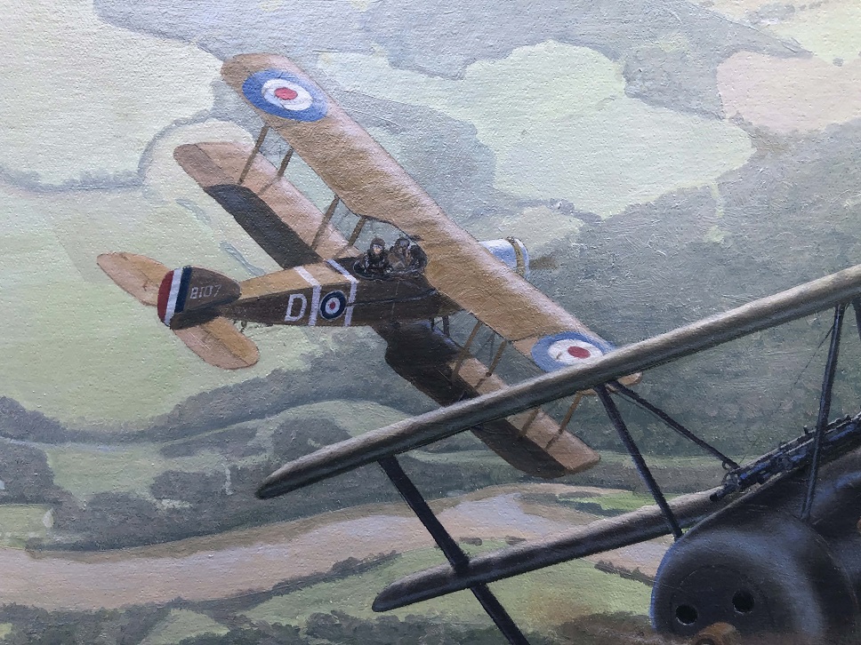 Fokker Dr1aircraft art