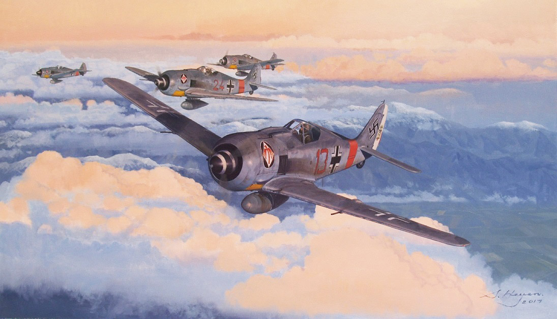 Aviation art by Steven Heyen