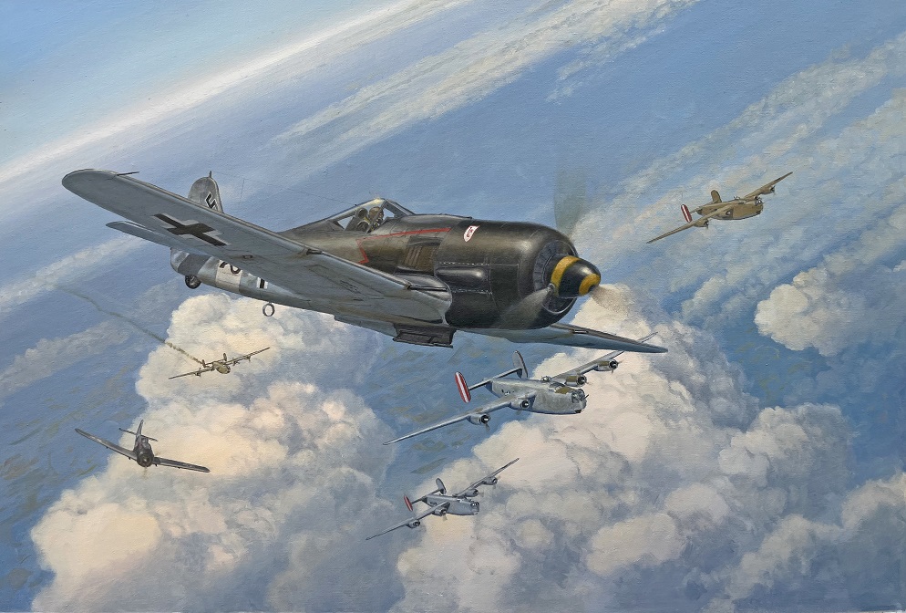 Fw190 aviation art