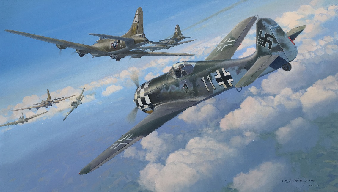 Airplane Art Fw190 aviation art