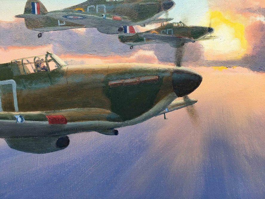 Aviation painting