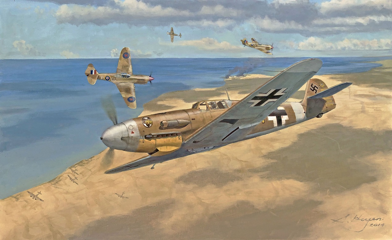 Me109E painting