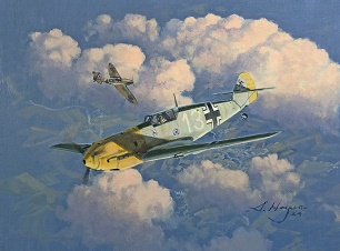 Me Bf109E painting