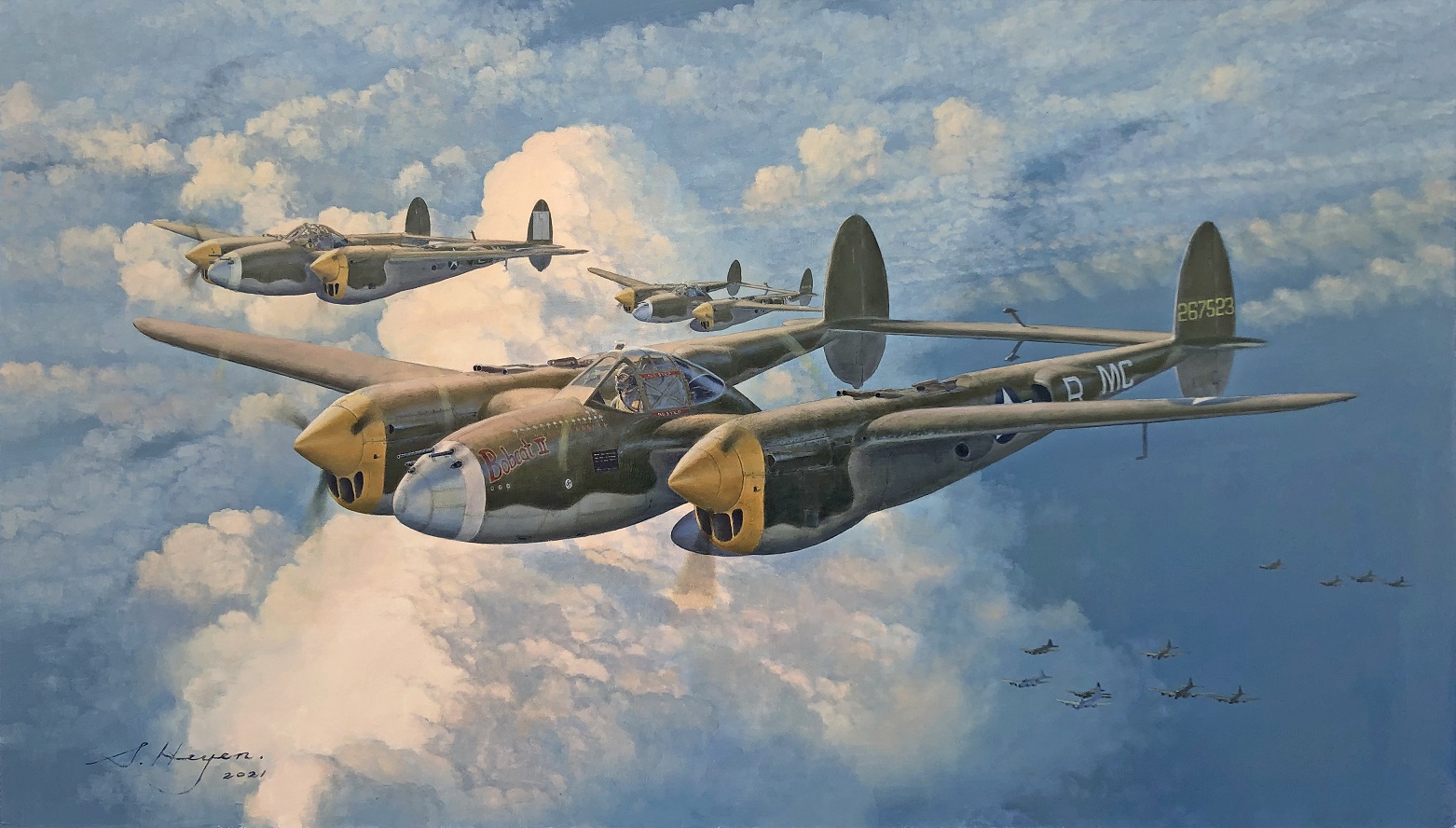 Aviation art by Steven Heyen
