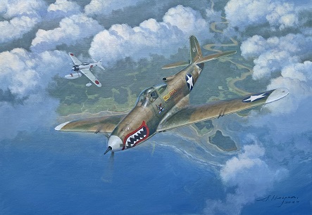 Aircobra painting