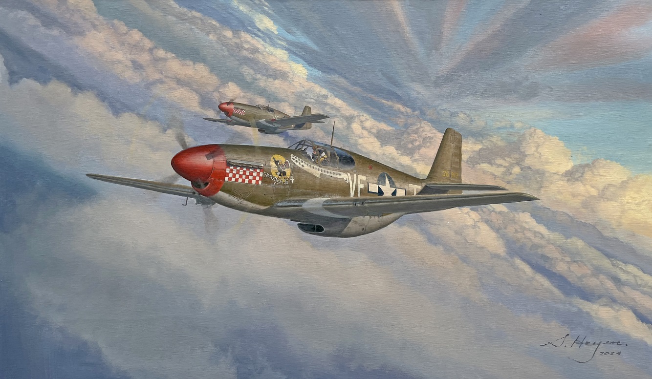 Aviation Art P-51B Don Gentile