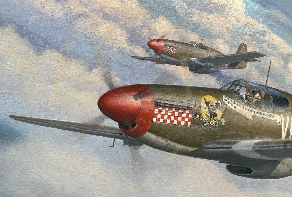 P-51B painting