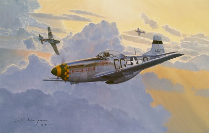 P-51D print by Steven Heyen