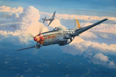 P-51 aviation art