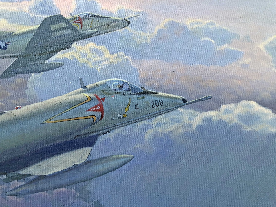 Skyhawk painting