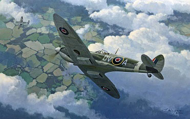 Spitfire Tony Gaze print