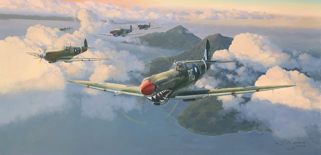 Spitfire Mk8 Bobby Gibbes