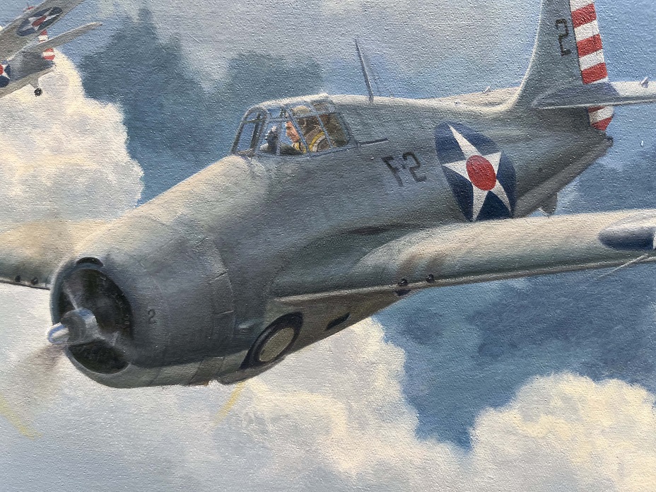 Grumman Wildcat aviation art
