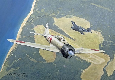 Mitsubishi Zero painting