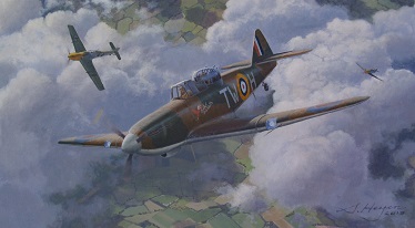 Boulton Paul Defiant painting