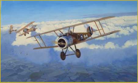 Sopwith Camel painting